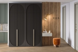 Брей-2 с антресолью Черный