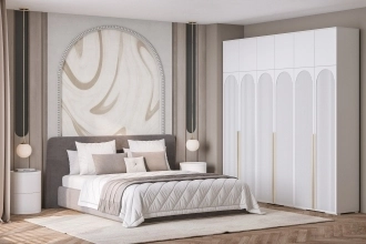 Брей-6 Хит с антресолью Белый