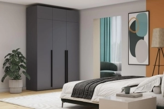 Лорена Пакс-3 с антресолью Графит