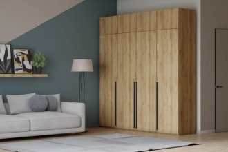 Лорена Пакс-4 с антресолью Дуб Золотистый