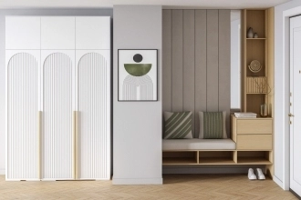 Брей-3 Хит с антресолью Белый