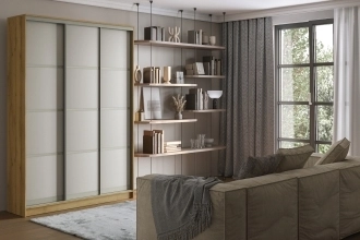 Борнео-3.2 Дуб Золотистый/Слоновая Кость