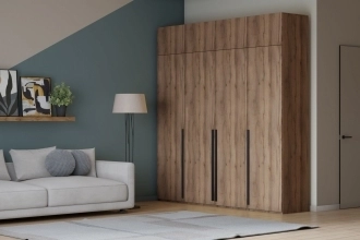 Лорена Пакс-4 с антресолью Дуб Табачный