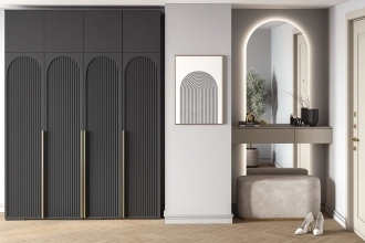 Брей-4 Хит с антресолью Черный