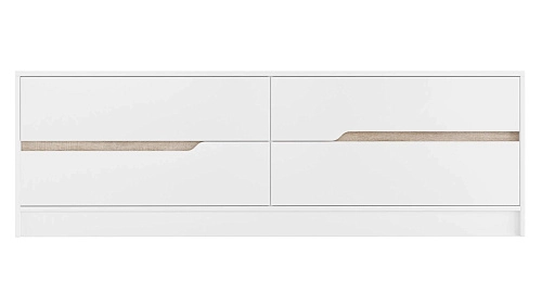 ТВ тумба Бонди-2 Белый - фото 3