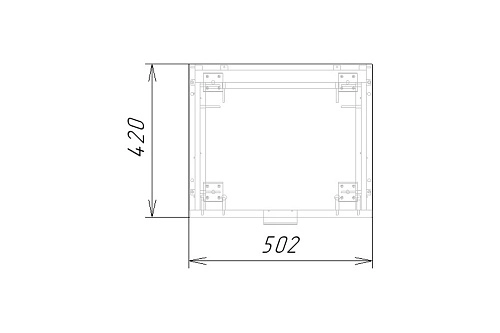 Тумба прикроватная Салерно NEW 2 Аквамарин - фото 6