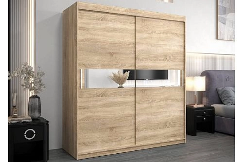 Шкаф-купе Бенито-2 Дуб Сонома - фото 1