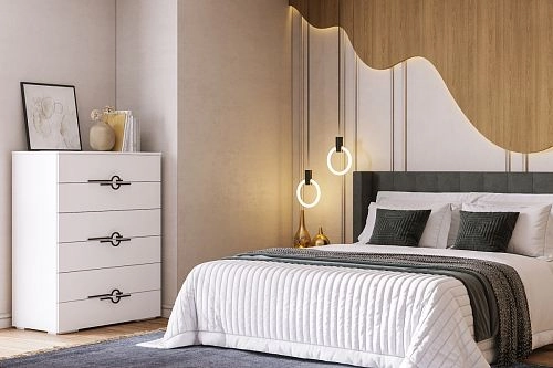 Комод Белиз-5 Белый - фото 1