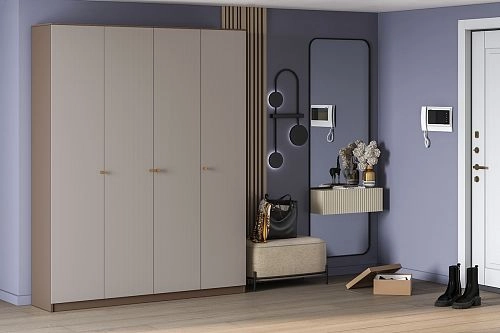 Шкаф распашной Вермонт МДФ-4 Акрукс - фото 1