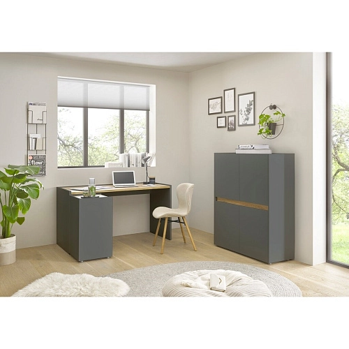 Кабинет Анси-2 Антрацит - фото 1