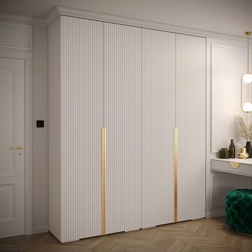 Шкаф распашной Мидл-2 Белый - фото 1