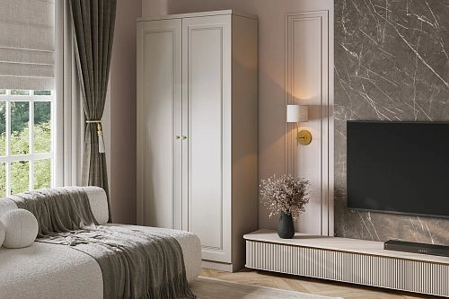 Шкаф распашной Миссури-2 МДФ - фото 1