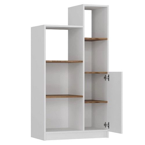 Стеллаж Оренсе-6 Белый - фото 4