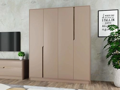 Шкаф распашной Бонди-4 Велюр - фото 1