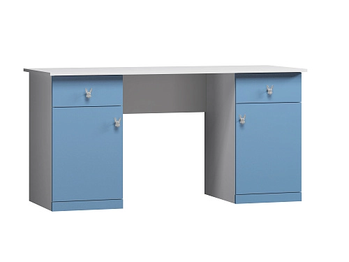 Письменный стол Банни-6 Пастельно-Синий - фото 2