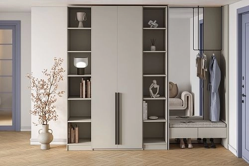 Шкаф распашной Хейсон-24 Кашемир Черный - фото 1