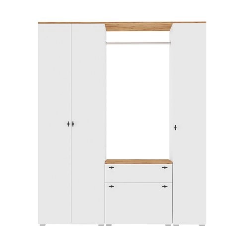 Прихожая Квели 6 Белый - фото 3