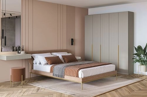 Шкаф распашной Монро-5 Кашемир - фото 1