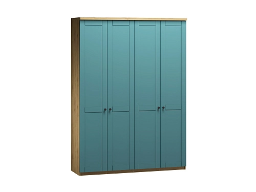 Шкаф распашной София РАХ-3 МДФ Аквамарин - фото 2