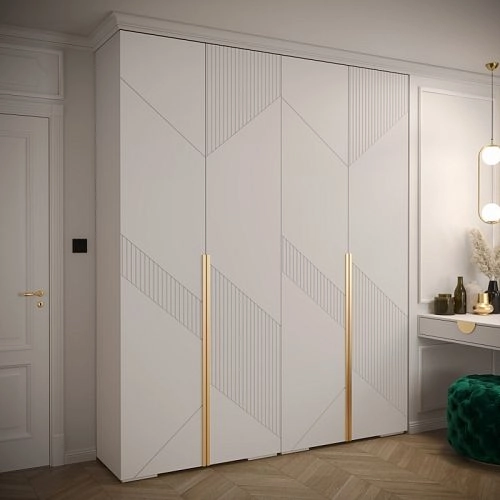 Шкаф распашной Нейс-2 Белый - фото 1