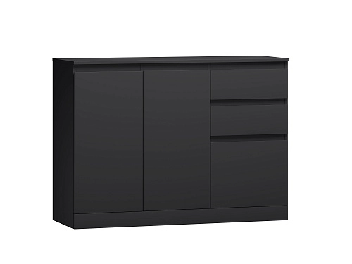 Комод Стефани Мальм-22 Черный - фото 2