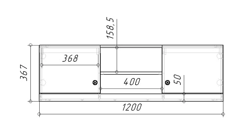 Стенка детская Банни-9 Черный Агат - фото 6