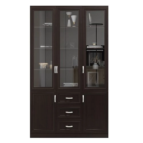 Шкаф Библиотека Библиограф 3.6 Рельеф Венге - фото 4