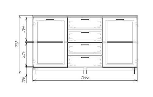 Комод Техас-10 МДФ - фото 4
