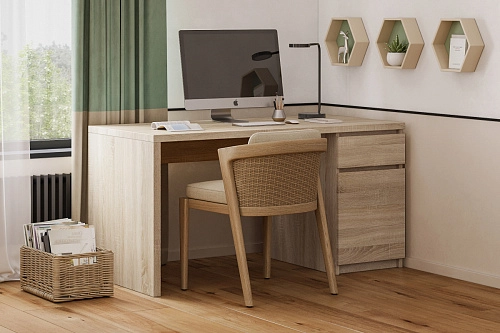 Письменный стол Стефани Мальм Дуб Сонома - фото 1