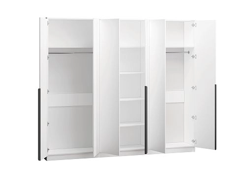 Шкаф распашной Марсель-6 Белый - фото 3