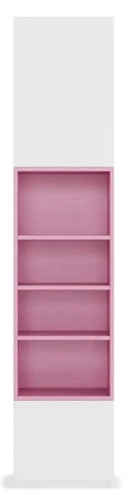 Стеллаж Олли-1 с дверцей Лаванда - фото 3