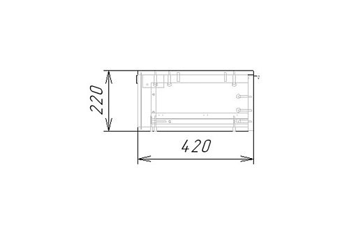 ТВ тумба подвесная Тоди-3 Белый - фото 6