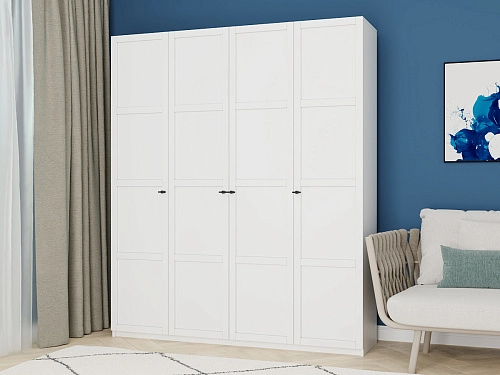 Шкаф распашной Скаген-4 Белый - фото 1