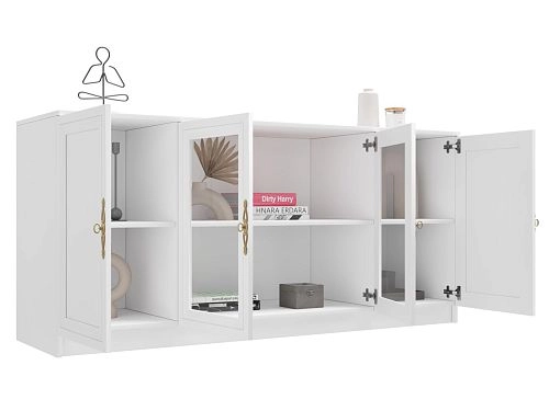 Комод Карлос-077 Белый - фото 3