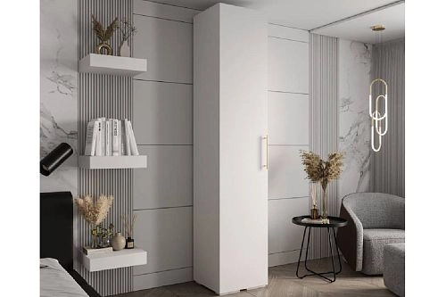 Шкаф распашной Лавис-1 Белый - фото 1