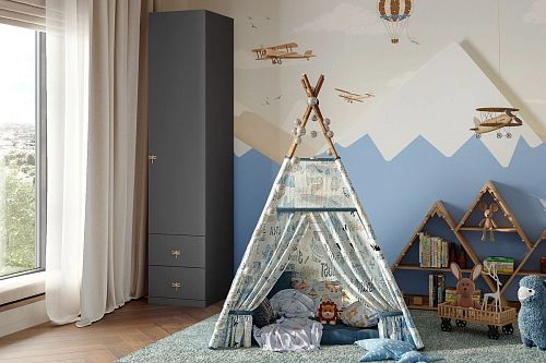 Пенал Стрекоза-1.2 Графит - фото 1