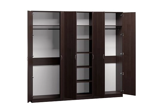 Шкаф распашной Лайт-6 Венге - фото 3