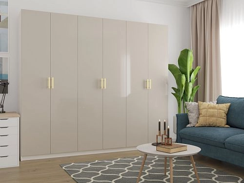 Шкаф распашной Браззавиль-6 МДФ - фото 1