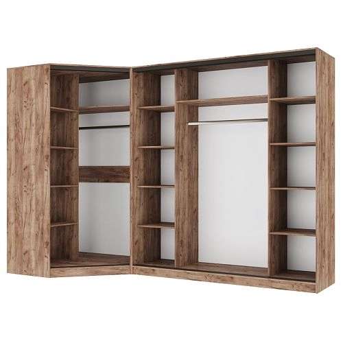 Шкаф угловой Ромео-4 Дуб Крафт Табачный - фото 2