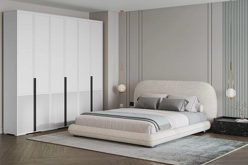 Шкаф распашной Телфорд-6 Белый - фото 1