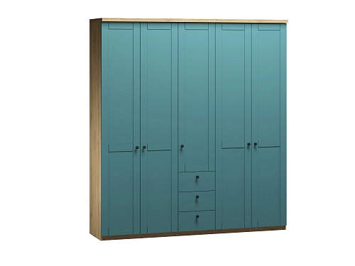 Шкаф распашной София РАХ-13 МДФ Аквамарин - фото 2
