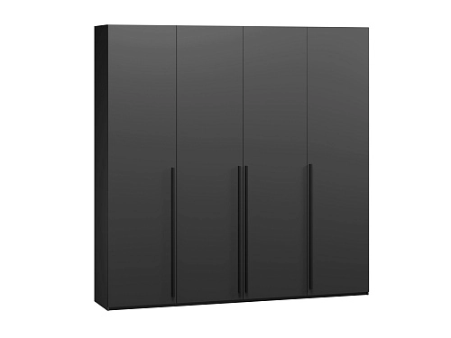 Шкаф распашной Лорена Пакс-4 Черный - фото 2