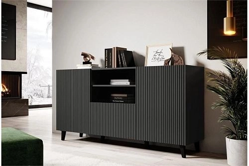 Комод Крит-1 Черный - фото 2