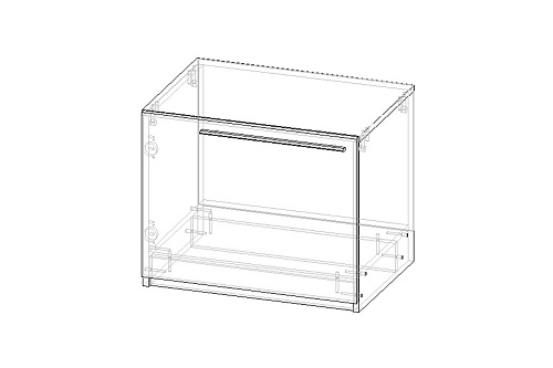 Обувница Лорена Пакс-1 Белый - фото 4