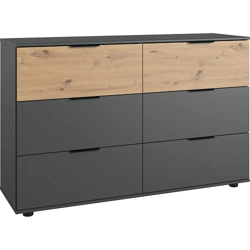 Комод Париж-3 Графит - фото 1