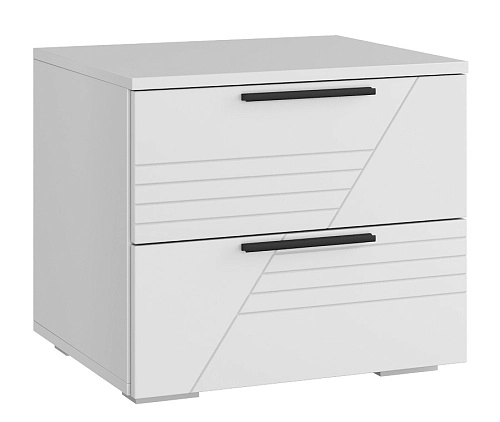 Тумба прикроватная Синтра 2 Белый - фото 2
