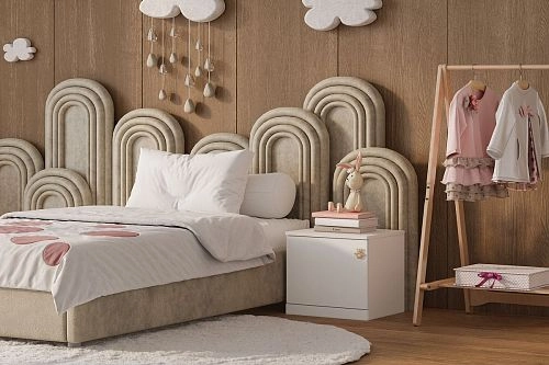 Тумба прикроватная Скарабей-1 Белый - фото 6