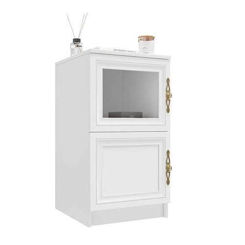 Тумба прикроватная Карлос-005 Белый - фото 2