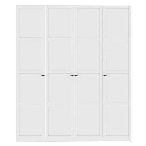 Шкаф распашной Скаген-4 Белый - фото 3