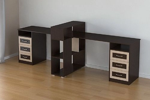 Компьютерный стол Мебелинк 100-27 рамка МДФ - фото 1